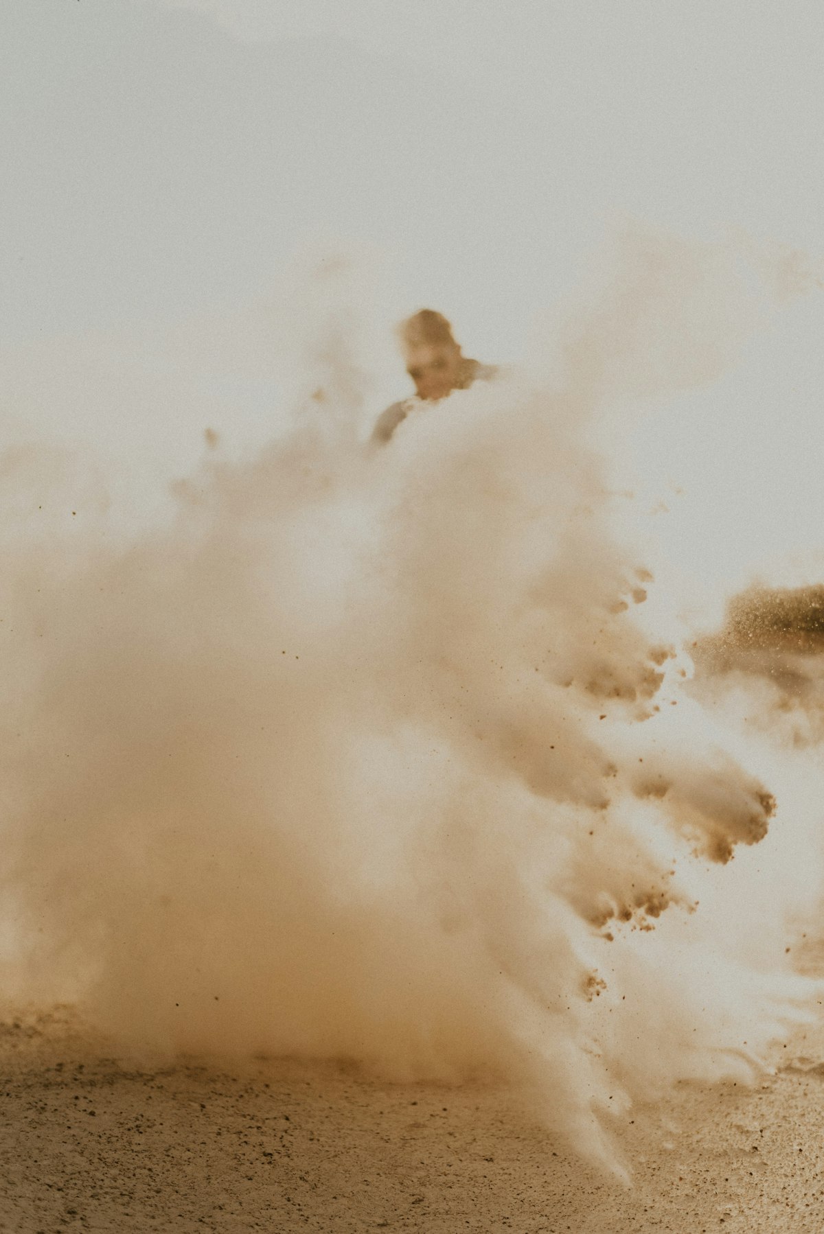 Sandstorm dust storm desert Rajasthan India weather