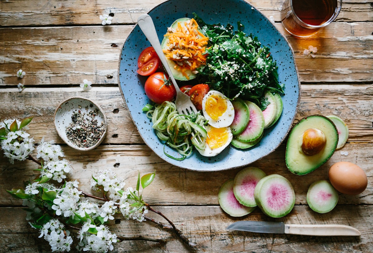 Healthy food and weight loss