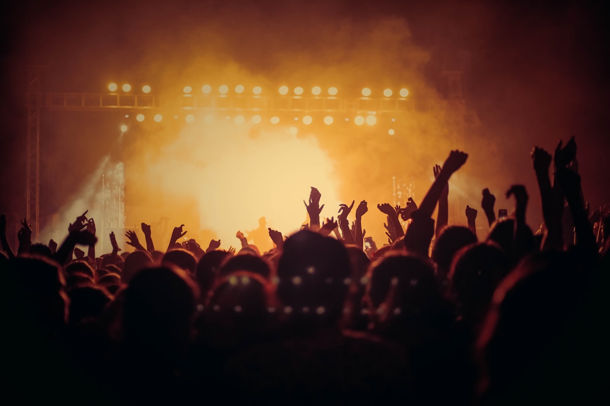 Comedy show stage microphone entertainment