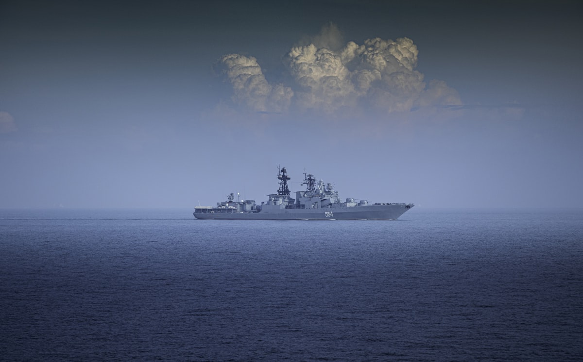 Indian Navy Warship