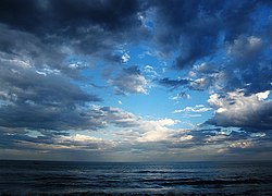 Monsoon Season Beach Tamil Nadu India