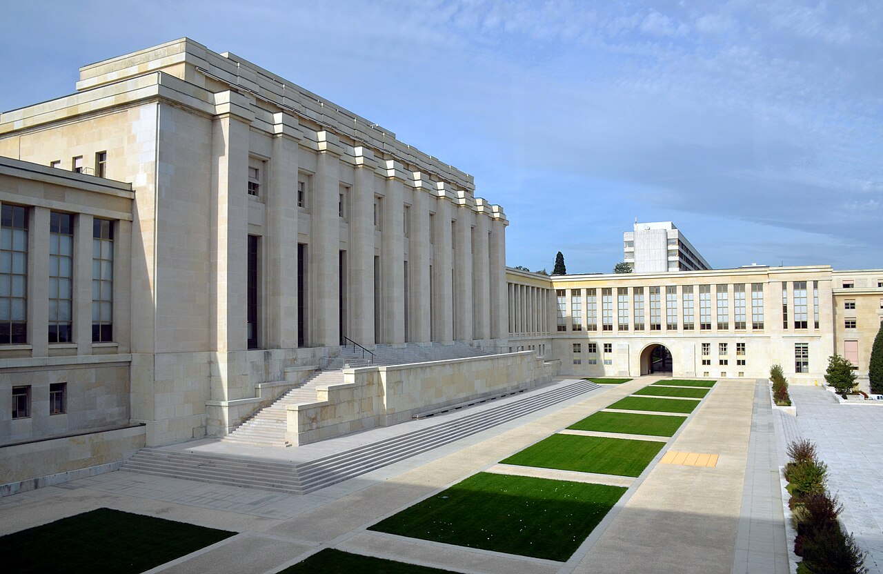 UN Geneva Palace of Nations AI governance