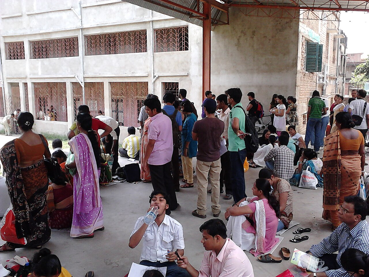 Students examination hall India