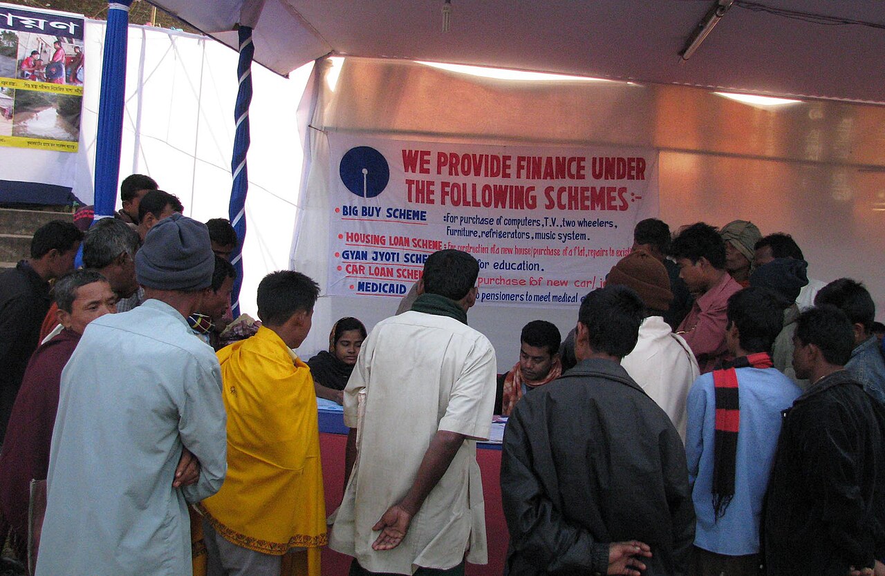 Rural bank financial inclusion camp India